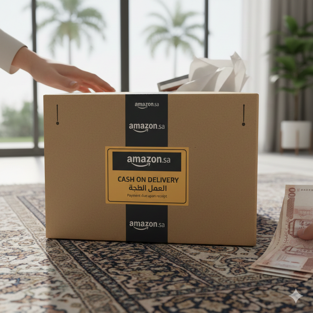 الدفع عند الاستلام امازون السعودية الدليل الشامل 