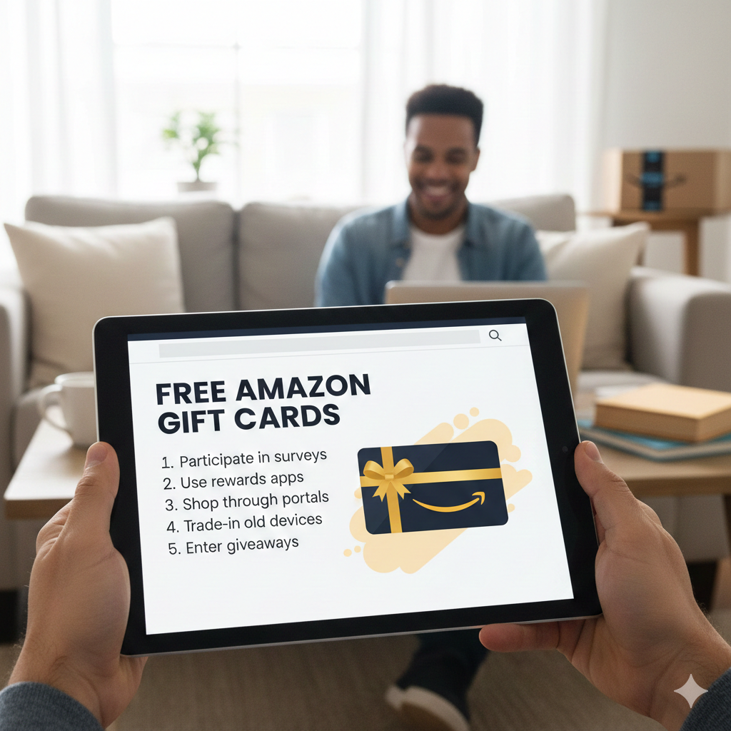 How to earn Amazon gift cards for free