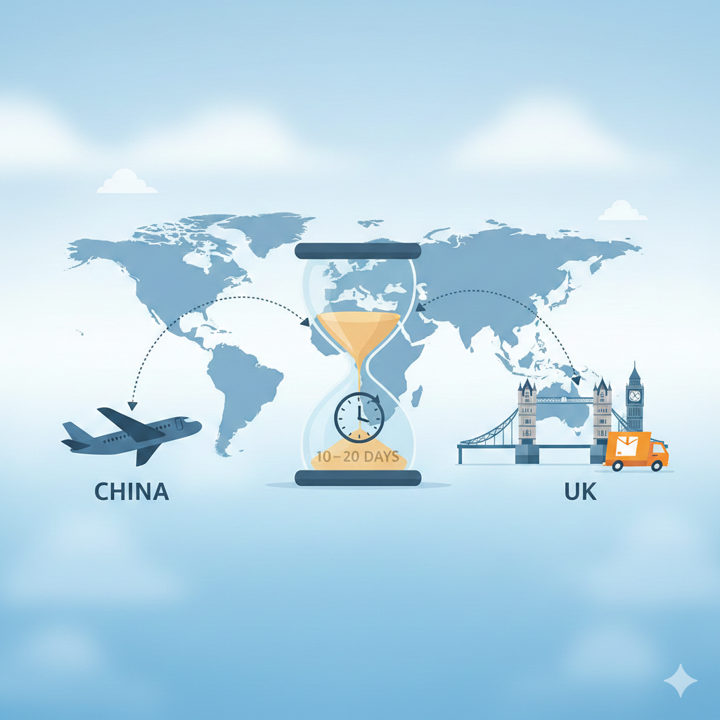 How long does AliExpress shipping take to UK?