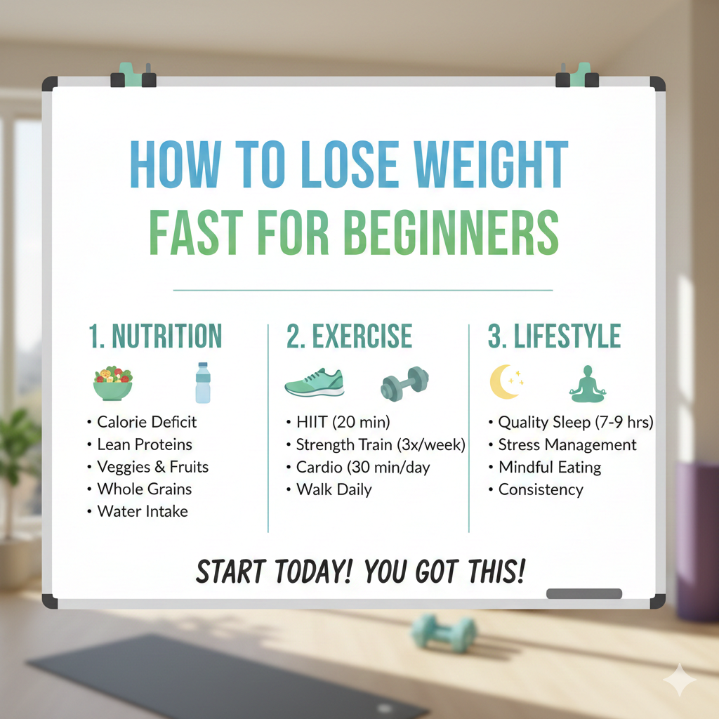 how to lose weight fast for beginners 2026