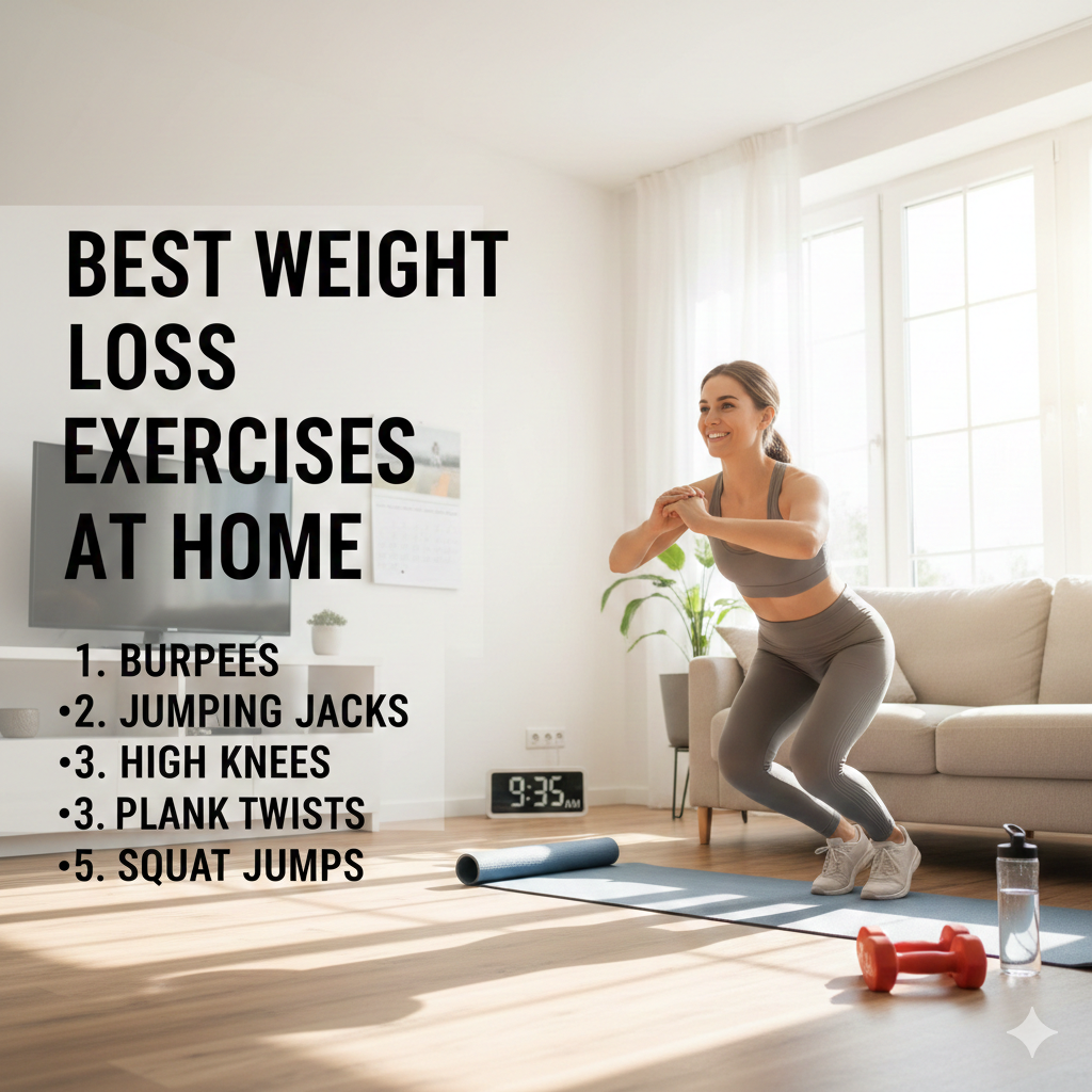 best weight loss exercises at home in 2026