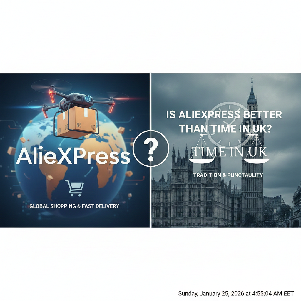 Is AliExpress better than Time in UK