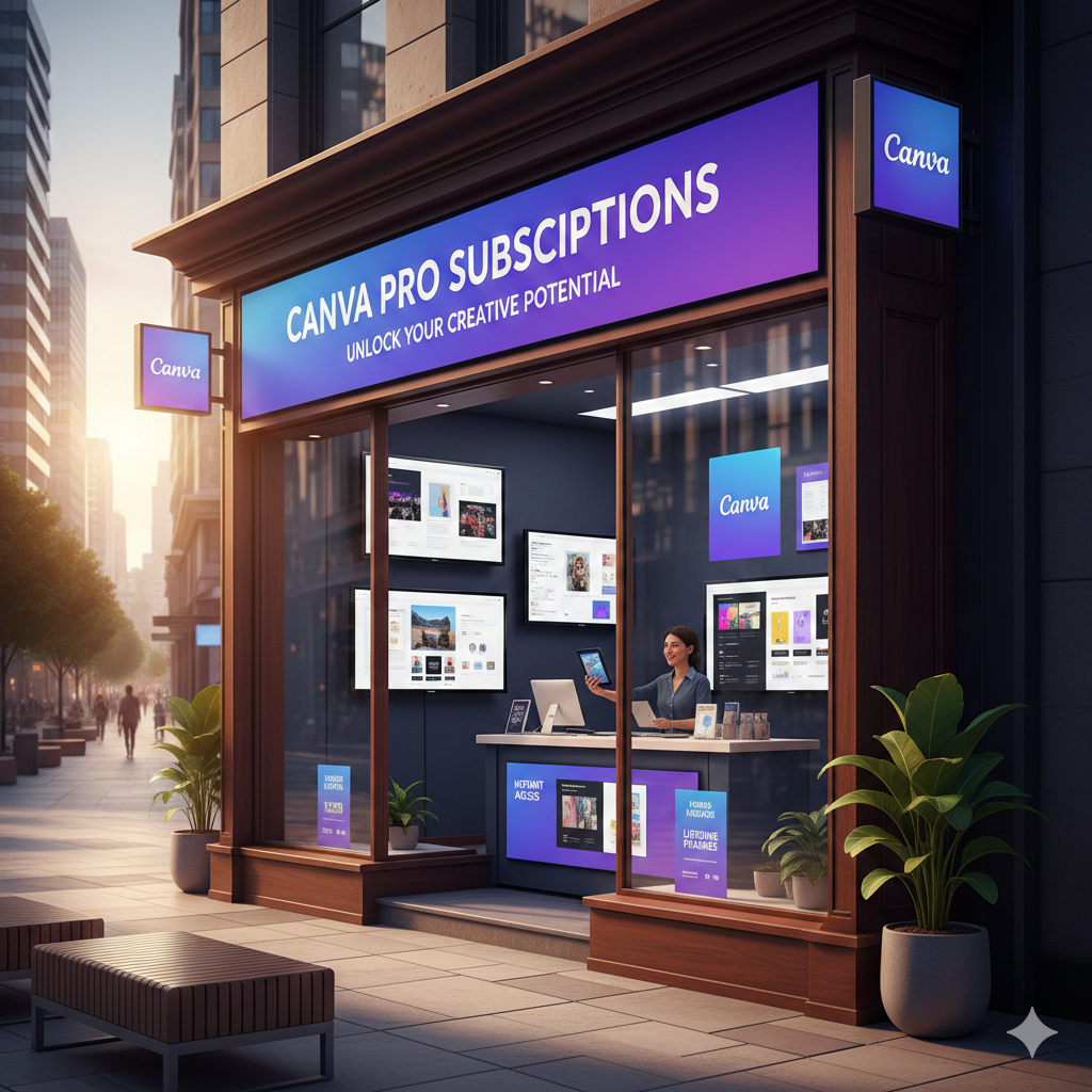 دليل شامل حول متجر بيع اشتراكات كانفا